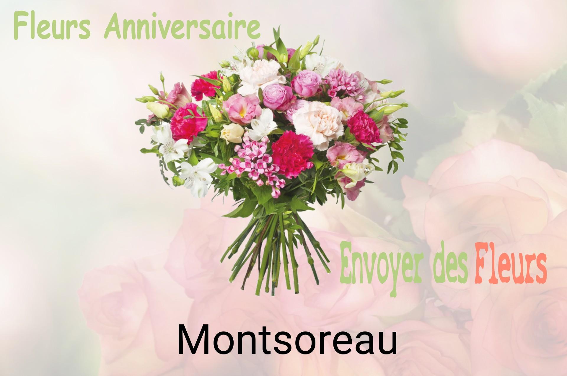 Bouquet de fleurs d’anniversaire livré à Montsoreau