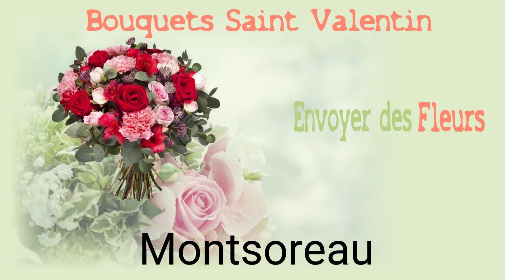 Roses de Saint-Valentin livrées à Montsoreau
